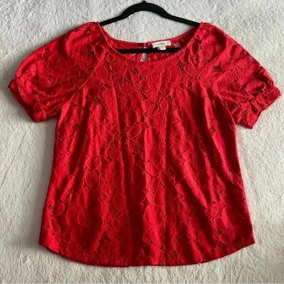 Floral Lace Embroidered Blouse​ - Picture 2 of 6